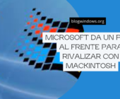 Microsoft da un paso al frente para rivalizar con Mackintosh