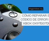 Cómo reparar el código de error de Xbox 0x97e107df