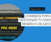 consejos para gestionar tu enorme reserva de juegos